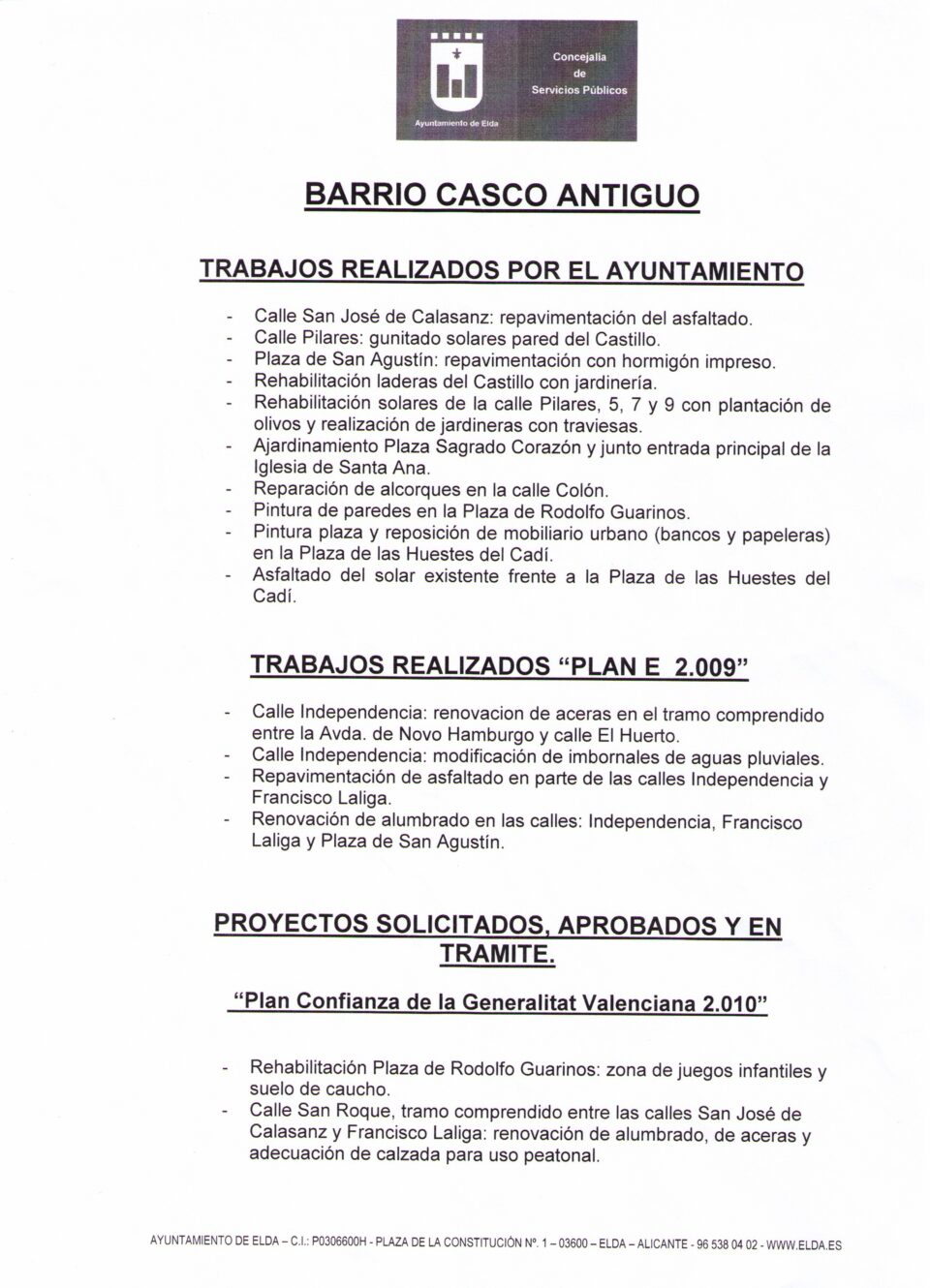 La alcaldesa se reune con la AAVV del Casco Antiguo en sus habituales "desayunos" de los lunes