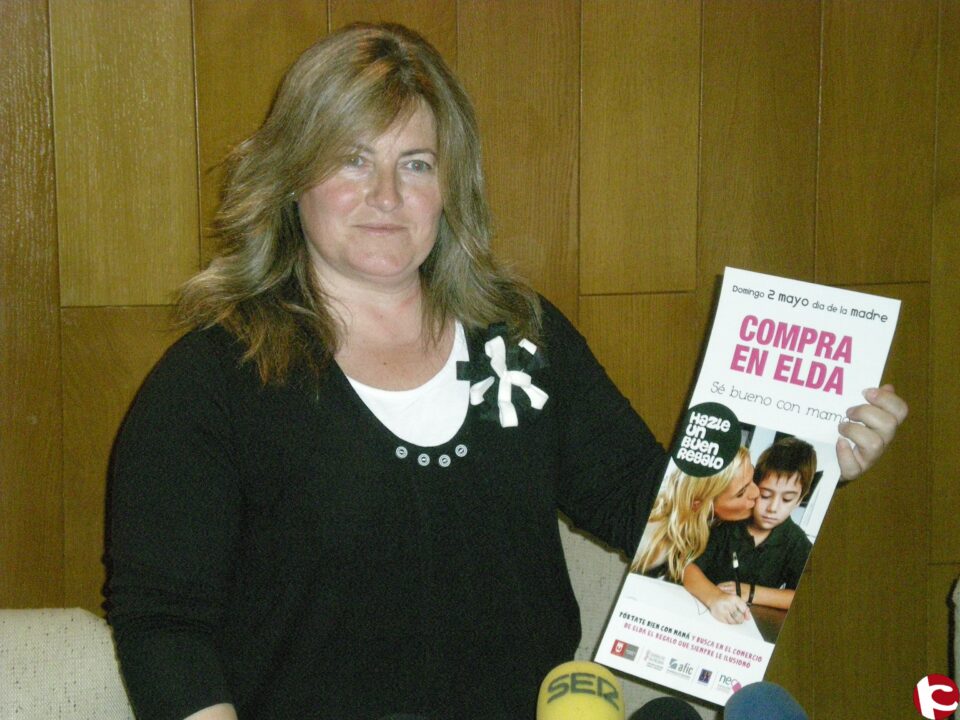 La concejalía de comercio presenta la campaña del día de la madre