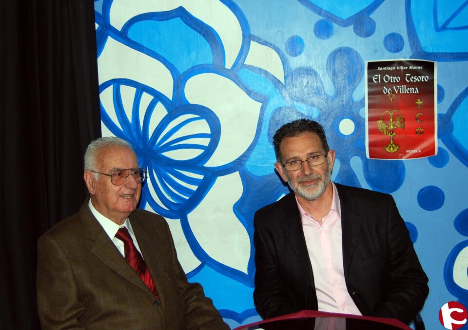 El villenense Santiago Villar presentará su última novela titulada: El otro Tesoro de Villena