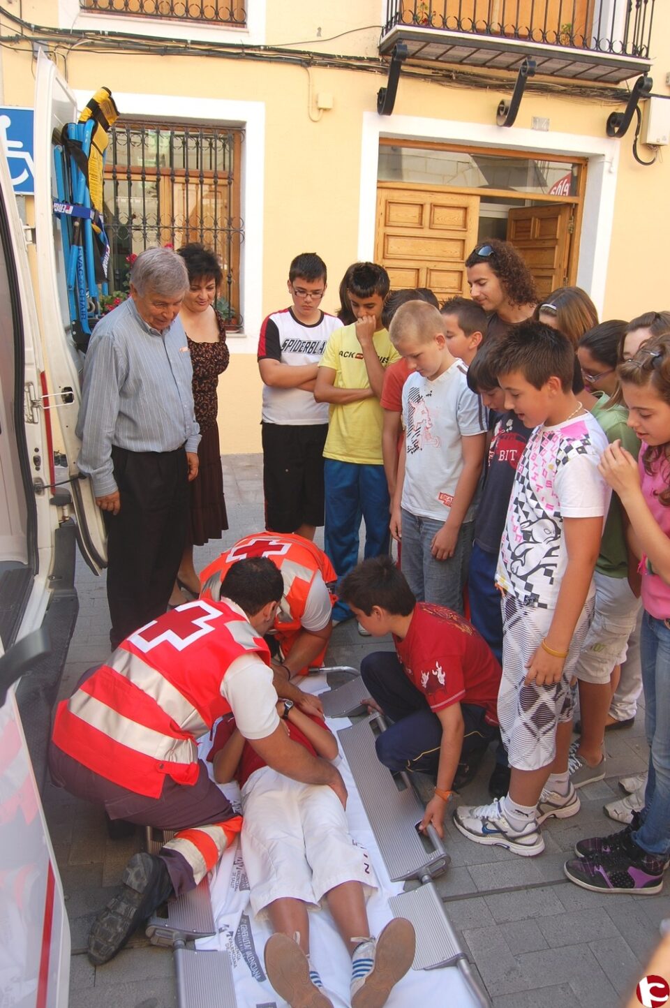 Los jóvenes aprenden primeros auxilios en la Semana de la Salud