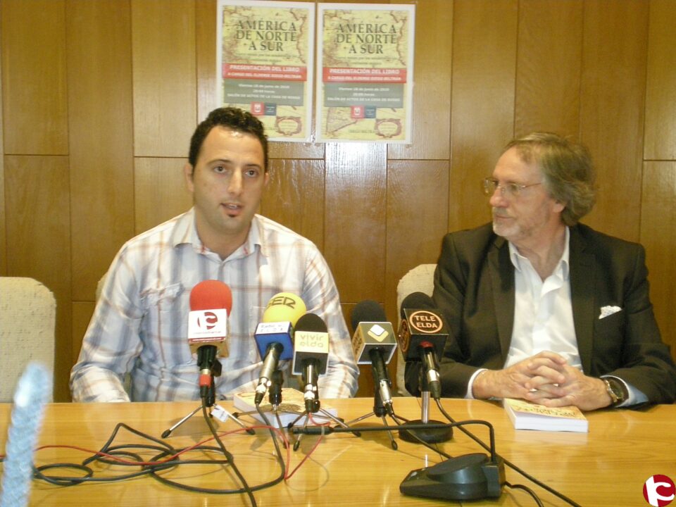 El Eldense Diego Beltrán presentará el viernes en la casa de Rosas su libro "América de Norte a Sur"
