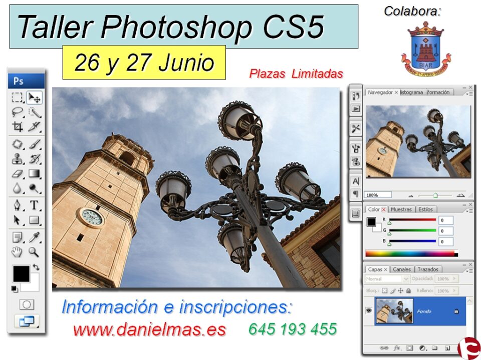 Publicar taller Photoshop CS5 en Biar