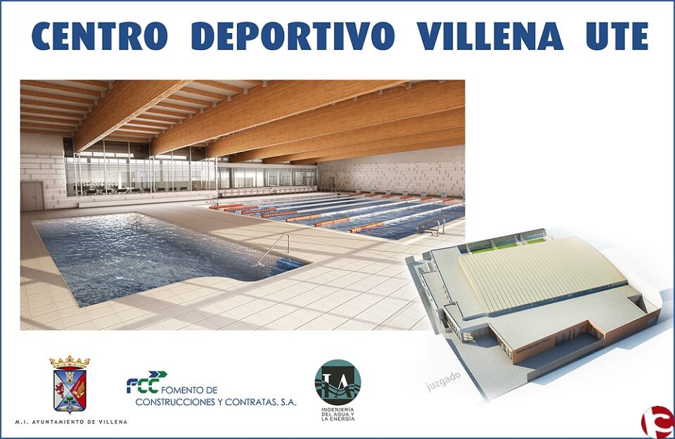 La piscina cubierta municipal de Villena va a un excelente ritmo