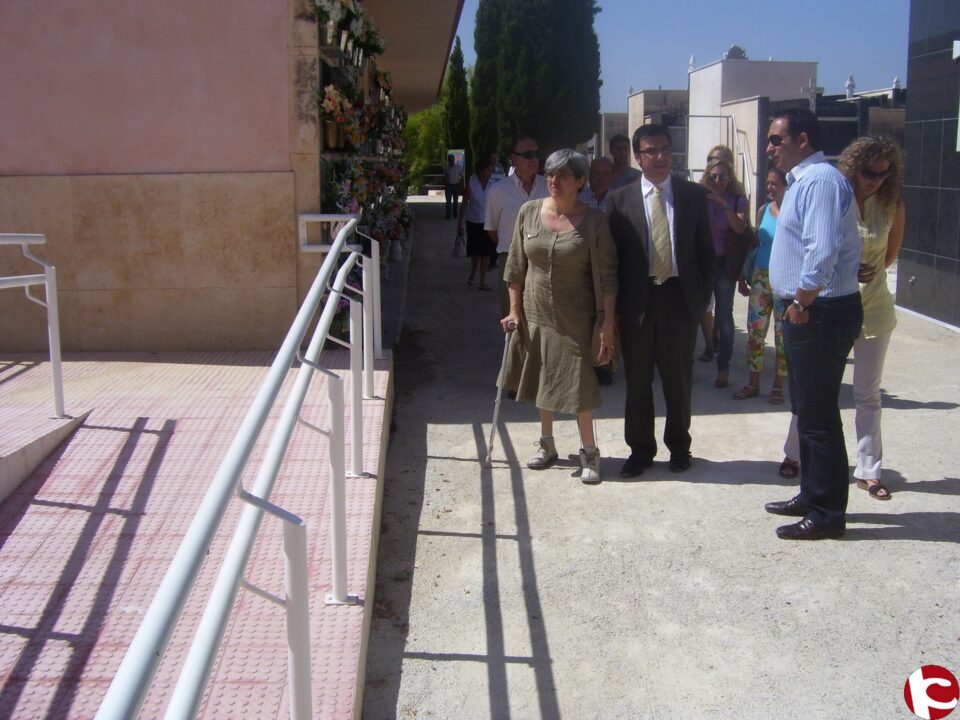 Presentan las obras de accesibilidad en el Cementerio y la avenida Bassa Perico