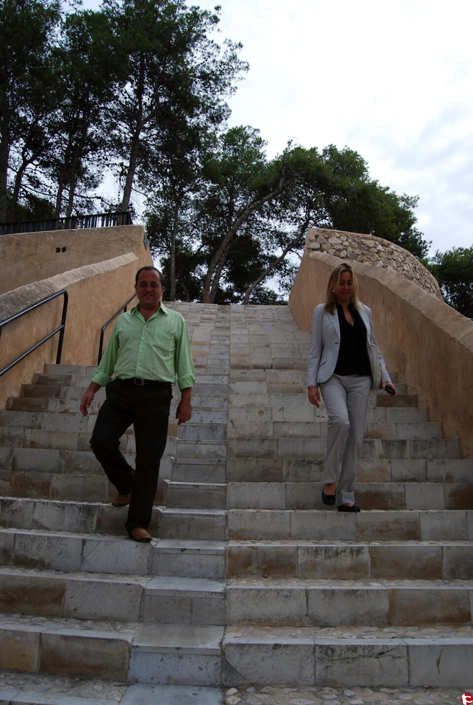 La explanada de Santa Bárbara