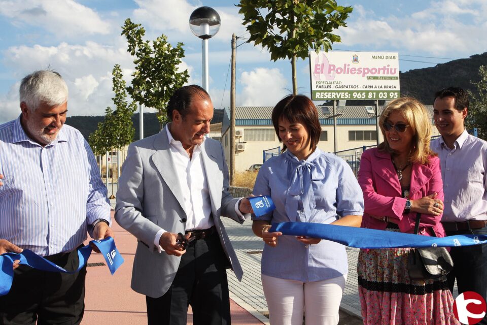 Diputación invierte más de 420.000 euros en la adecuación de una pista polideportiva en Biar