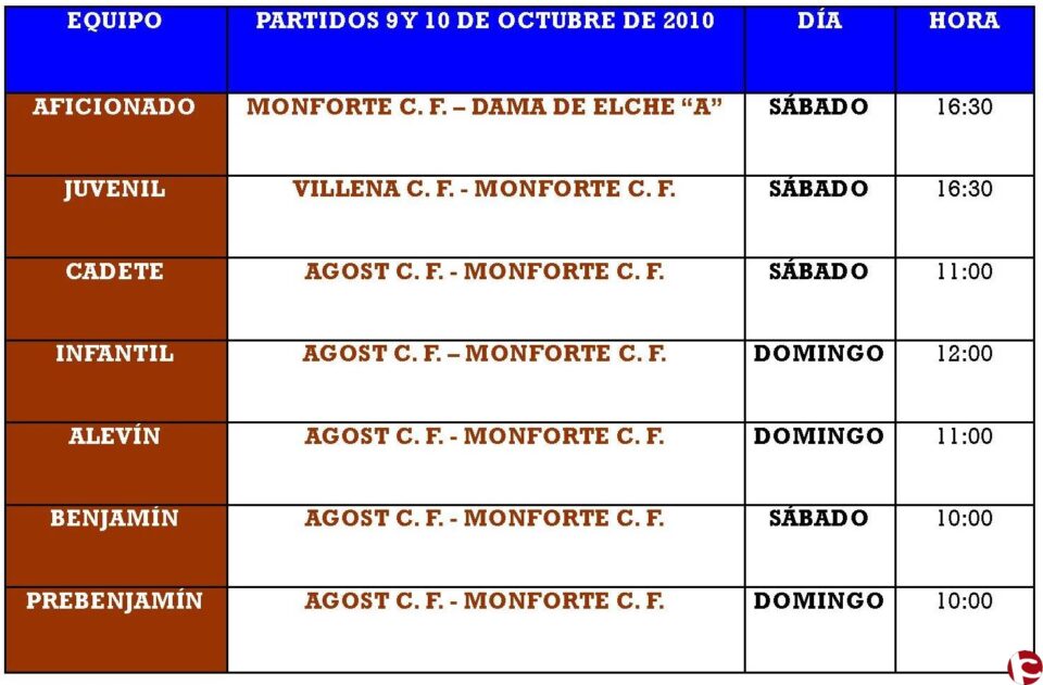 Empate del primer equipo en Sax y victoria contundente del equipo juvenil.