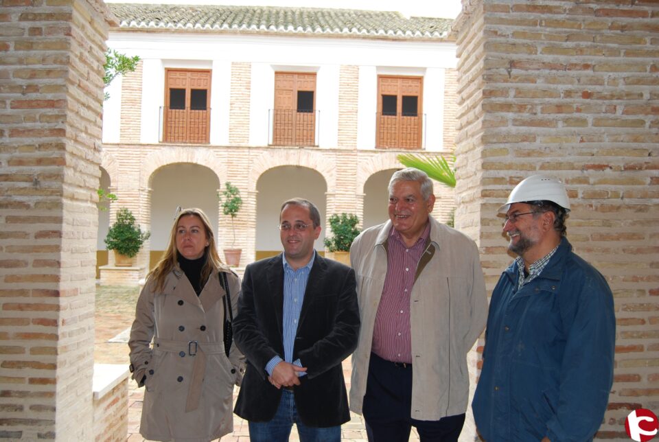 Comienzan las obras de renovación del alumbrado del santuario de Ntra. Sra. de las Virtudes