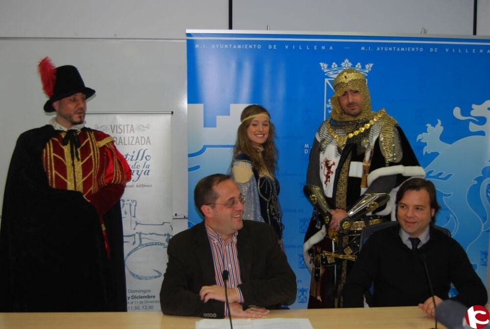 El Ayuntamiento organiza visitas teatralizadas al castillo. Los sábados y domingos del 27 de noviembre al 11 de diciembre con entrada gratuita previa inscripción