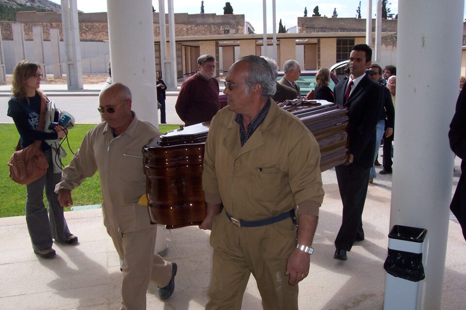 Los restos de D. José María Soler y su hermana Consuelo