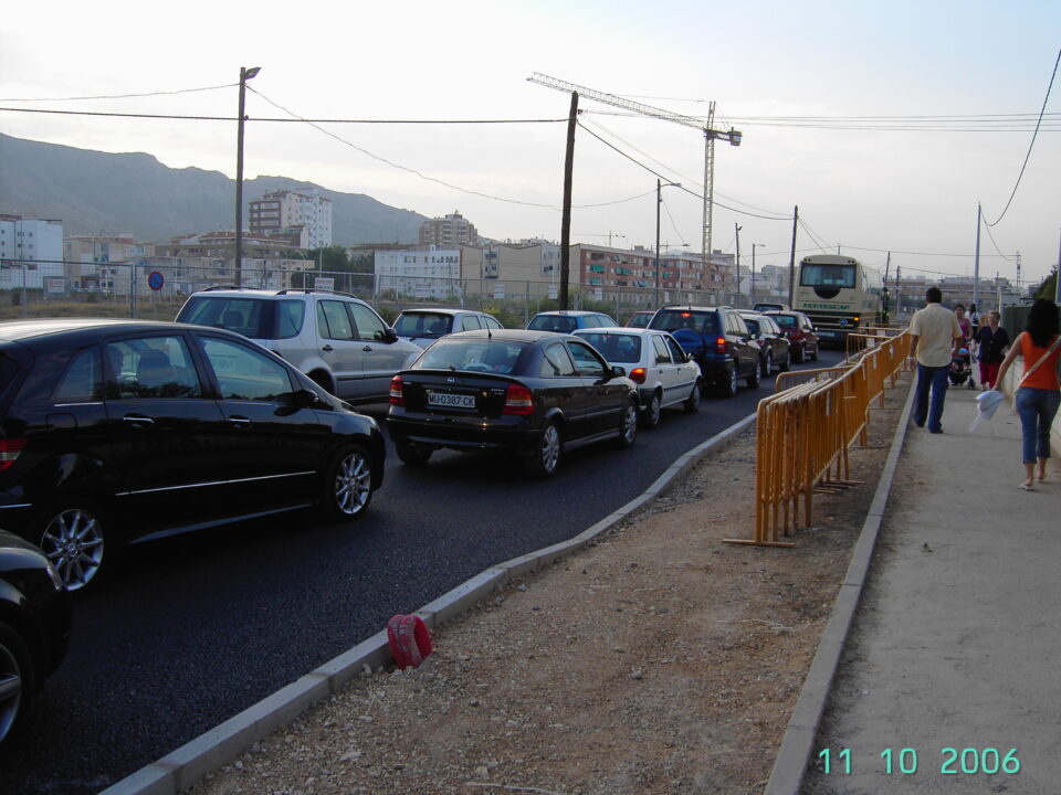 HASTA SIETE ACCIDENTES DE TRÁFICO ATENDIÓ LA POLICÍA LOCAL DURANTE EL FIN DE SEMANA