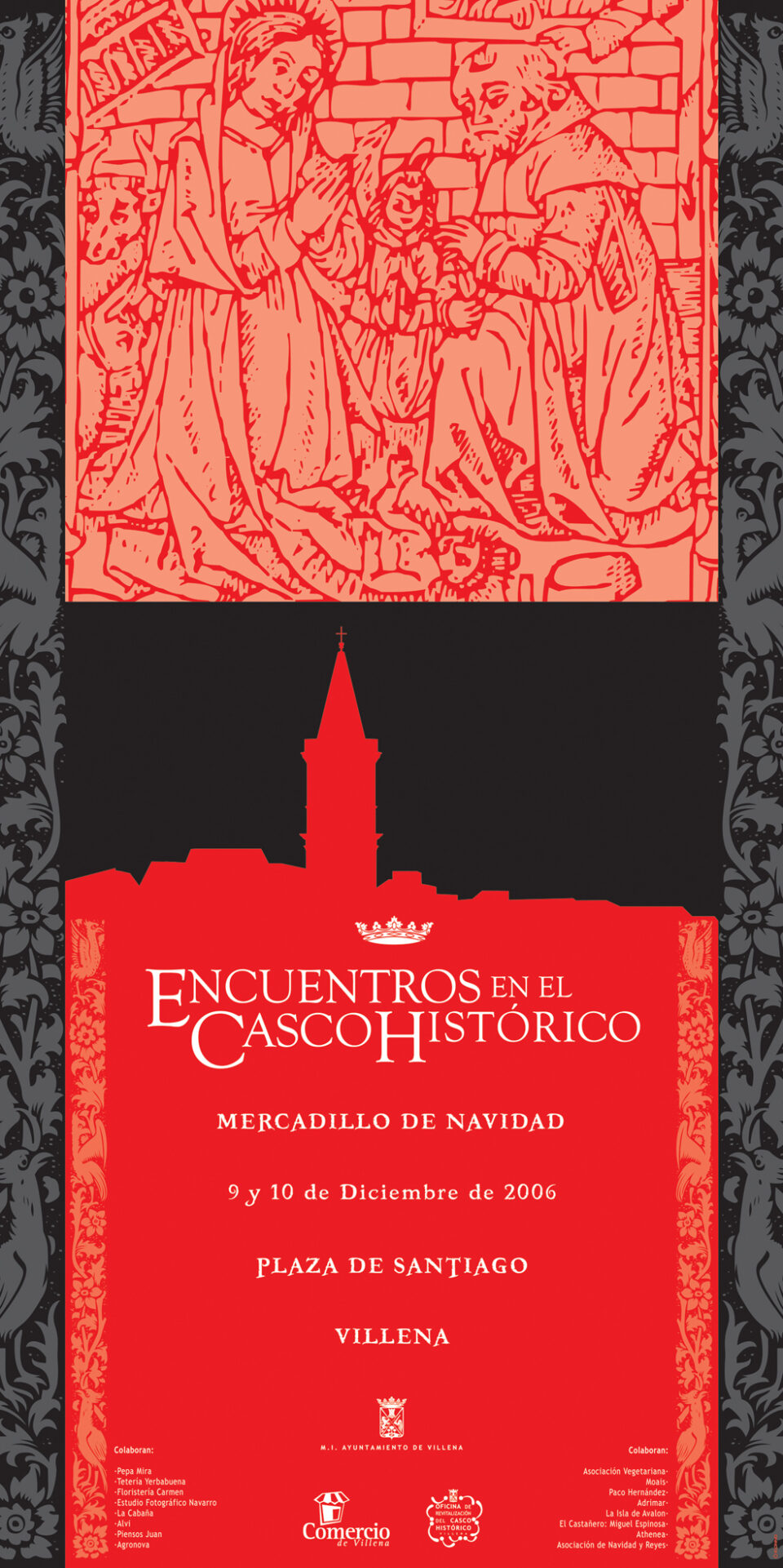 LOS DÍAS 9 Y 10 DE DICIEMBRE SE CELEBRA EL MERCADILLO DE LA NAVIDAD