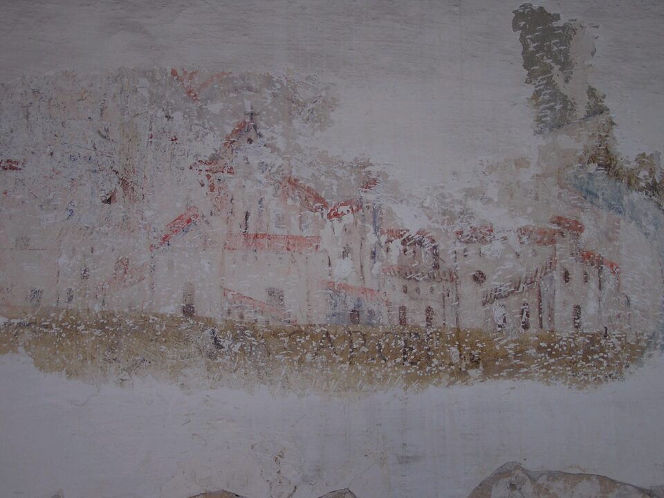 APARECEN NUEVAS PINTURAS EN LA ERMITA DE SANTA LUCÍA