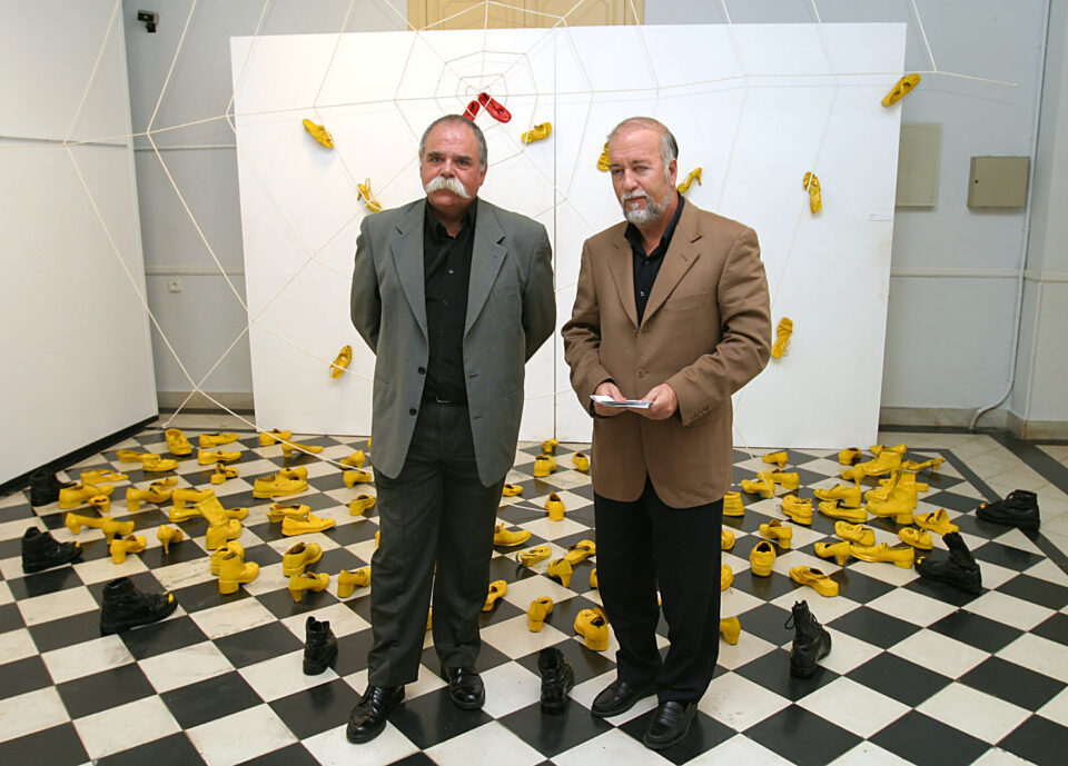 DIPUTACIÓN. EL ARTISTA JOSEP SOU PRESENTA SU POESÍA VISUAL EN LA SALA DE EXPOSICIONES DE LA DIPUTACIÓN CON LA MUESTRA EL VERS I LA MIRADA