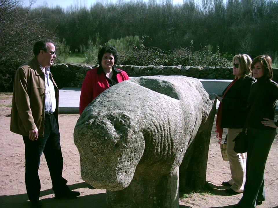 EL TIEMBLO RECIBE LA VISITA DE LA ALCALDESA DE MONFORTE DEL CID