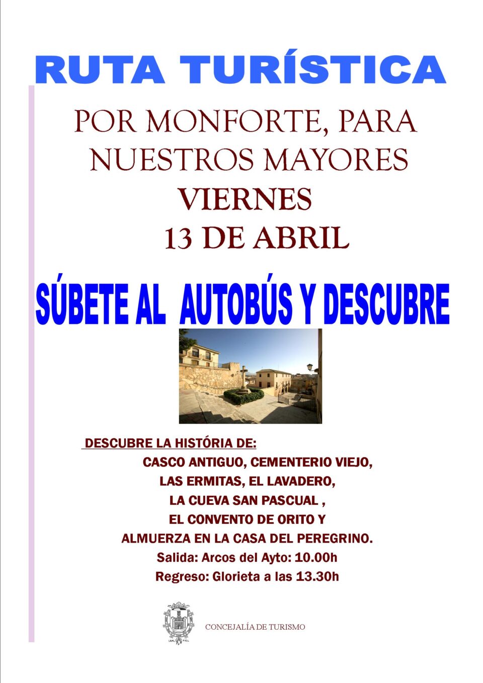 RUTA TURÍSTICA PARA LOS MAYORES