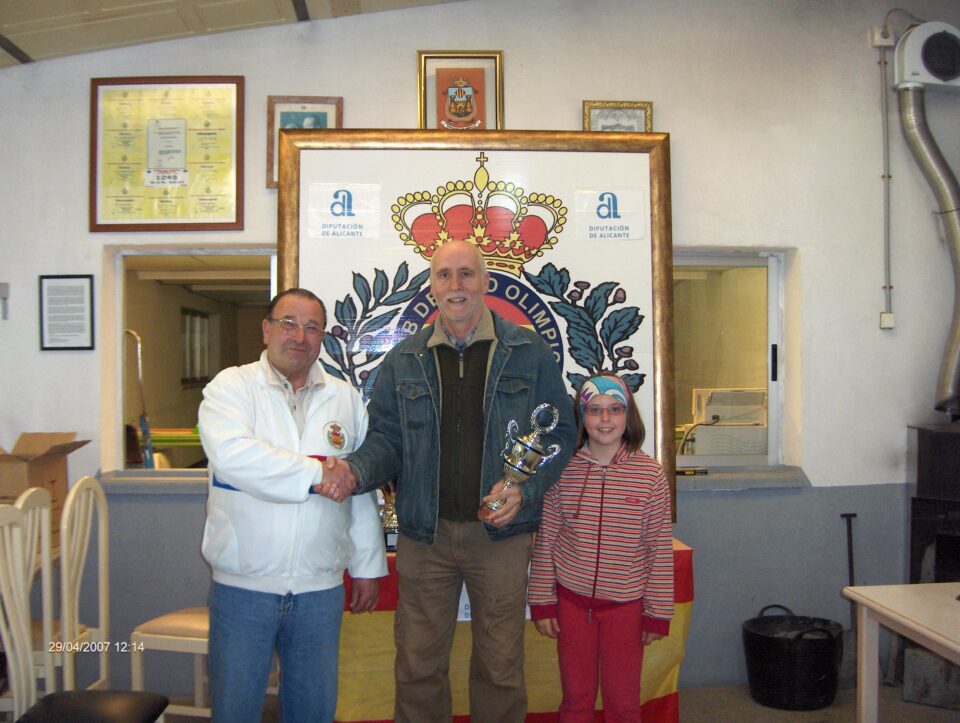 COMPETICION DE TIRO EN BANYERES DE MARIOLA TROFEO DIPUTACIÓN DE ALICANTE MODALIDAD PISTOLA STANDARD