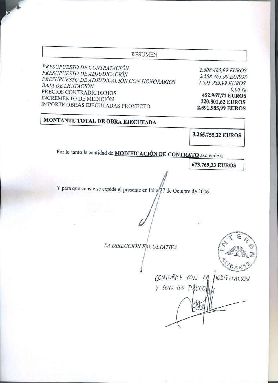 POSTURA DEL EQUIPO DE GOBIERNO SOBRE LA PISCINA CUBIERTA