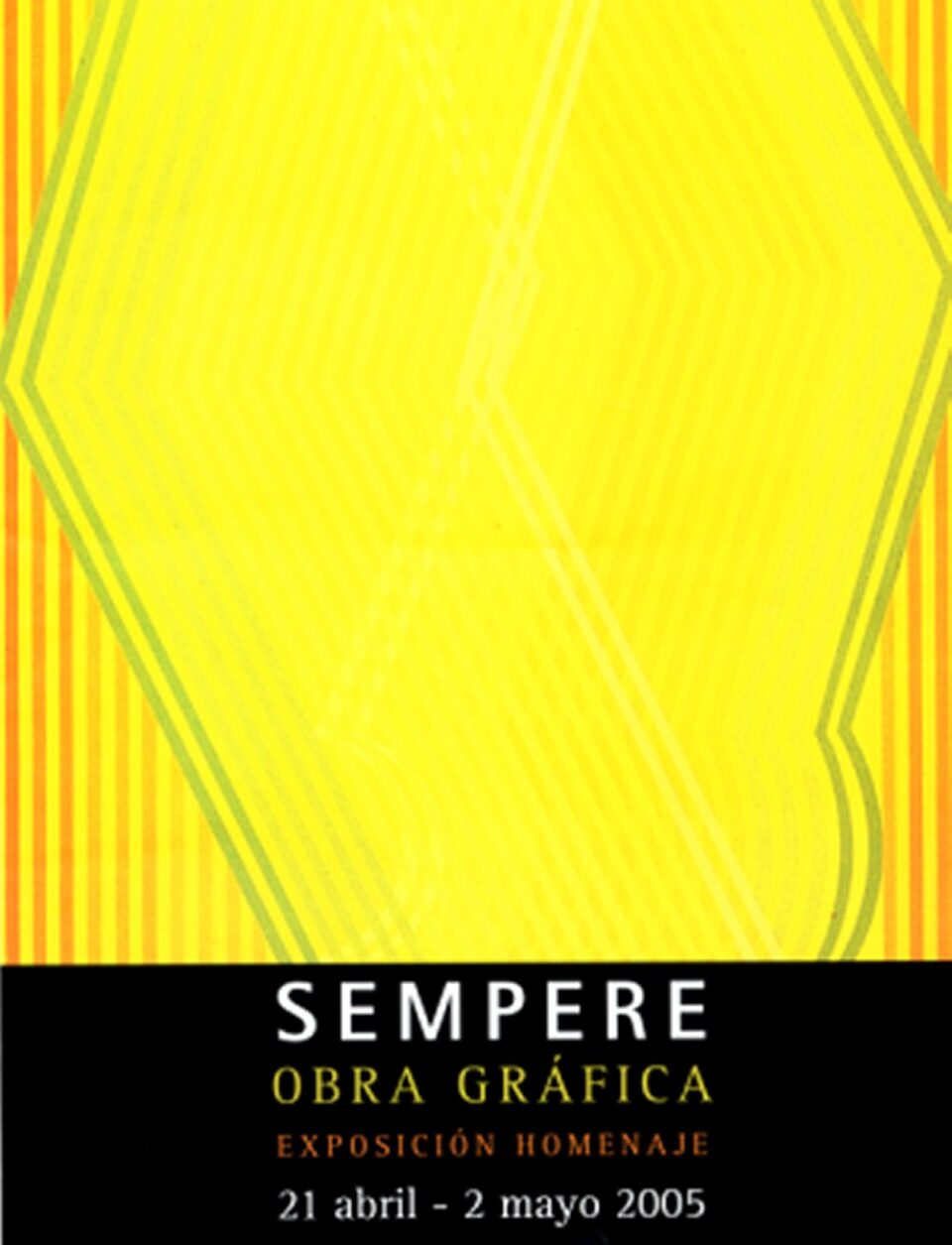 ONILLA OBRA GRÁFICA DE SEMPERE VUELVE A ONILLa Universidad de Alicante rinde homenaje a su Doctor Honoris Causa