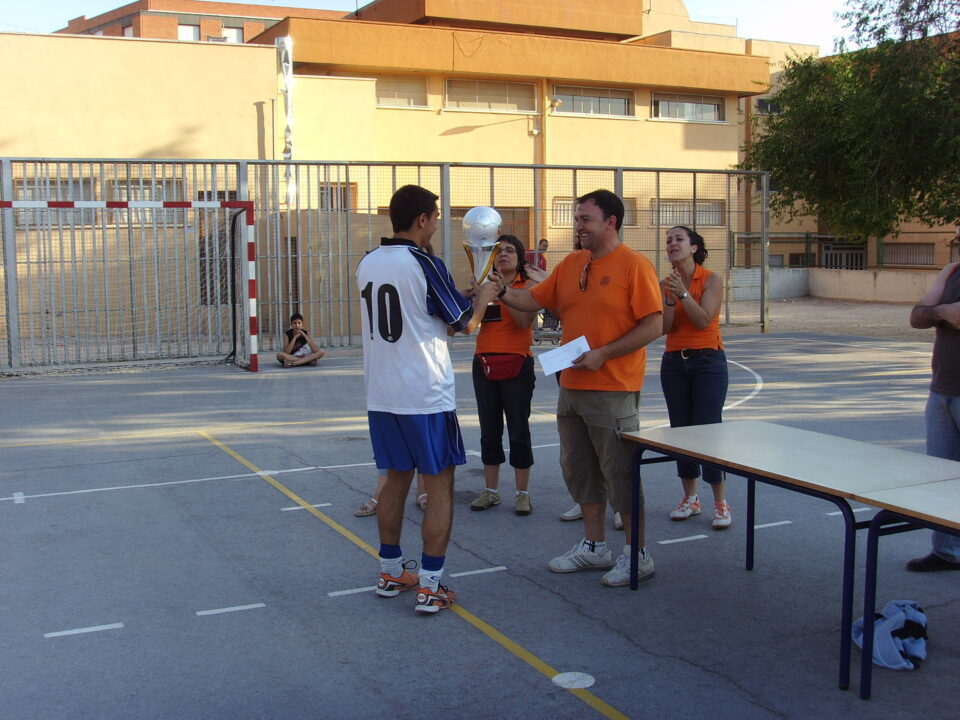 CELEBRACIÓN DE LAS 24 HORAS DE FUTBOL SALA EN EL COLEGIO PRÍCIPE D. JUAN MANUEL