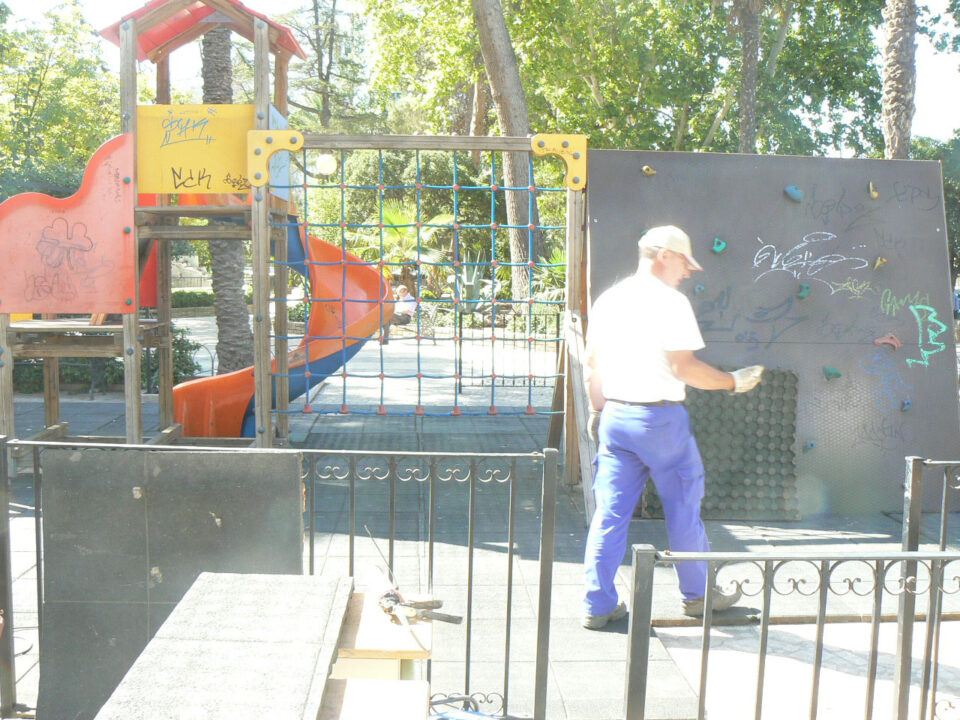 ACTUACIONES PARQUES Y JARDINES PASEO CHAPI