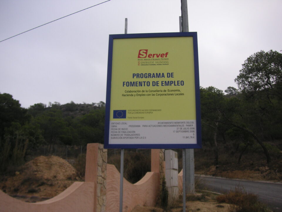 EL AYUNTAMIENTO DE MONFORTE DEL CID PONE EN MARCHA LOS PROGRAMAS DE EMPLEO PÚBLICO DE INTERÉS SOCIAL