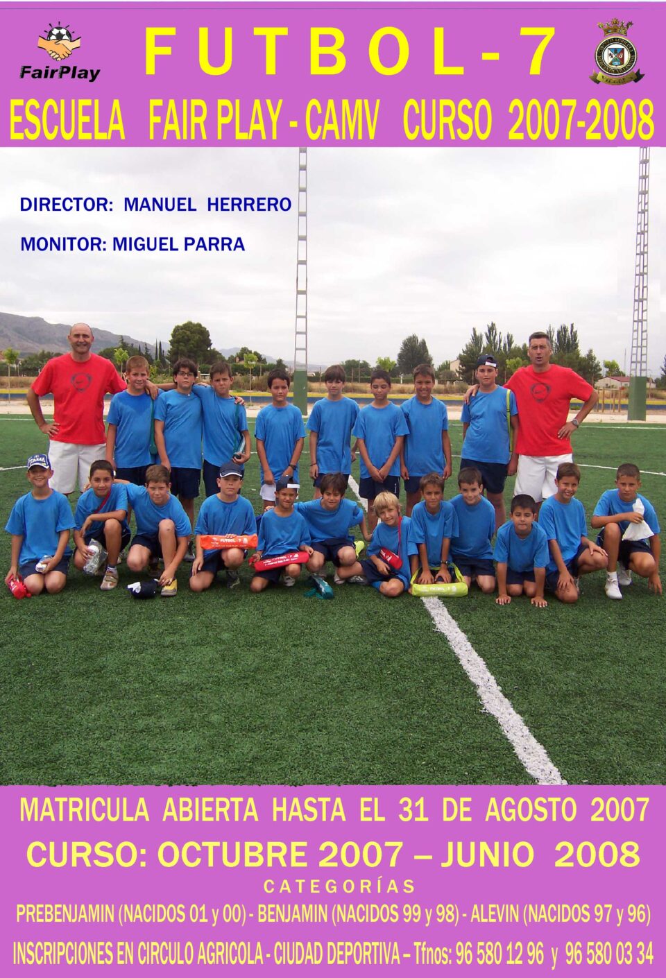TODO PREPARADO PARA LA SEMANA DEL DEPORTE