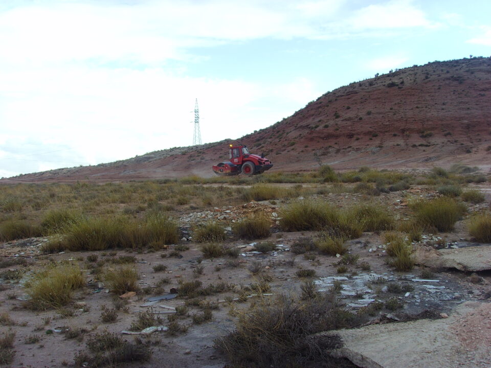 COMIENZAN LAS OBRAS DEL AVE EN LAS INMEDIACIONES DEL CAMPO DE TIRO HASTA LA ERMITA DE SAN BARTOLOMÉ