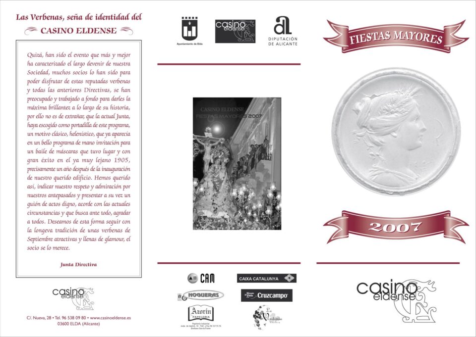 Gaceta de Septiembre del casino eldense