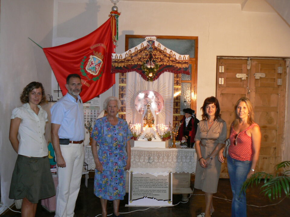 CELIA LLEDÓ VISITA LA TRADICIONAL CASA DE PATROCINIO MAESTRE