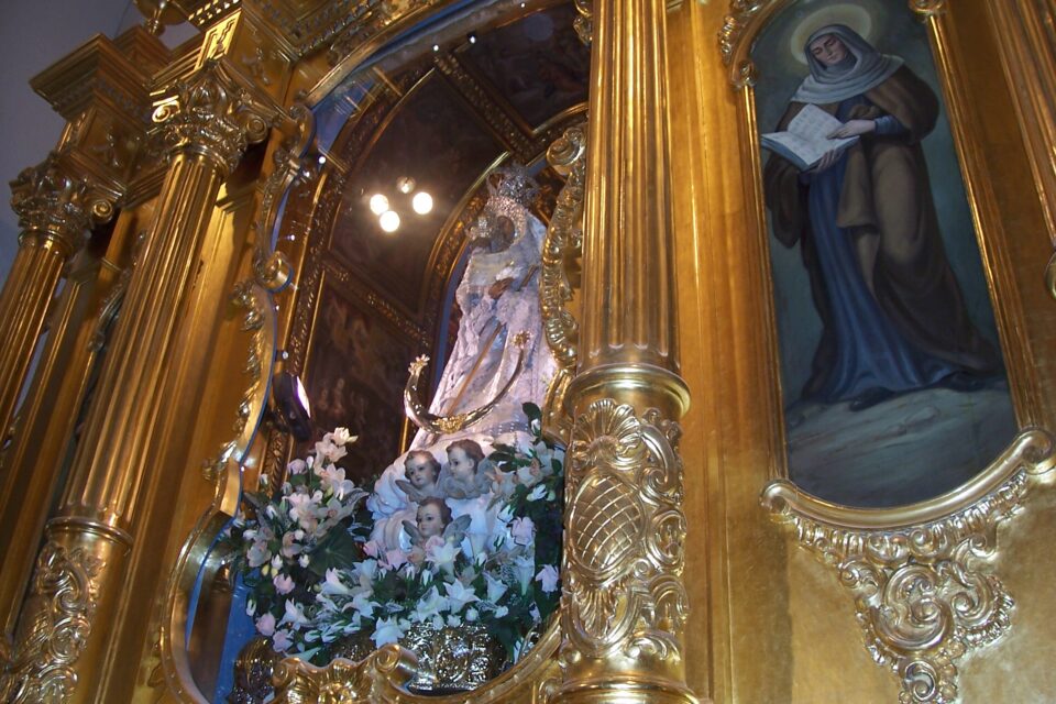 INFANTES DE LA VIRGEN EN EL SANTUARIO NUESTRA SEÑORA MARÍA DE LAS VIRTUDES