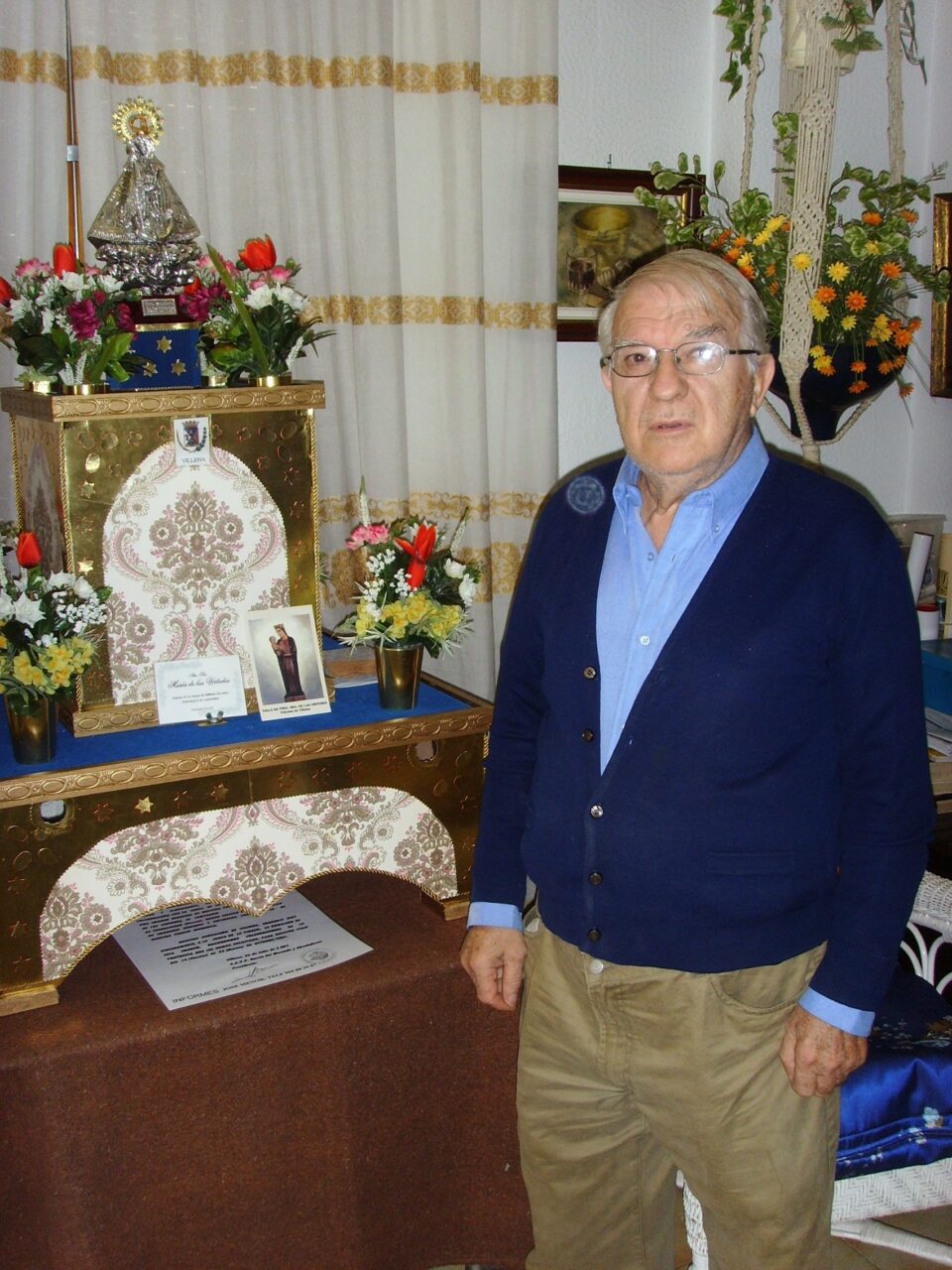 UNA IMAGEN DE "LA MORENICA" VIAJARÁ PARA SIEMPRE HASTA TORRECUIDAD (HUESCA)