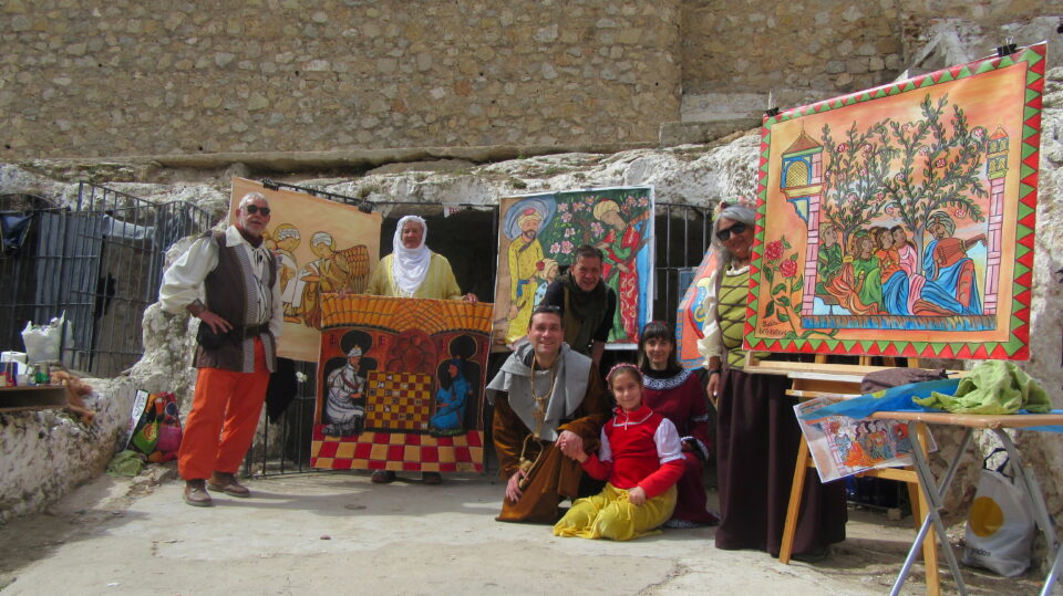 Artekarana ,fotos Fiestas del Medievo 2002 Villena