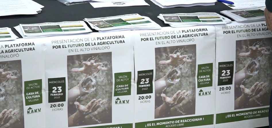 Futuro de la Agricultura del Alto Vinalopó Actualitat de l´Alt