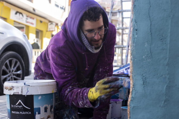 Artenbitrir 2022. Pintura. Manuel R. Sala (@olovideo)