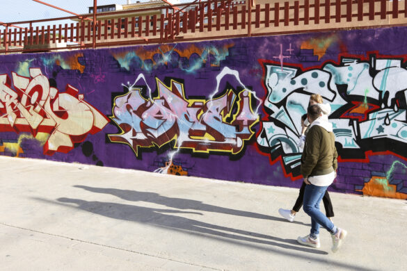 Artenbitrir 2022. Pintura. Manuel R. Sala (@olovideo)