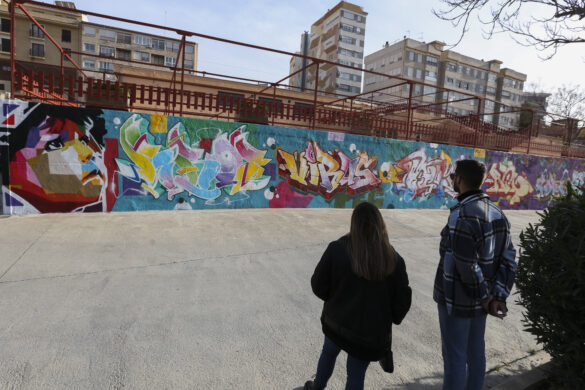 Artenbitrir 2022. Pintura. Manuel R. Sala (@olovideo)