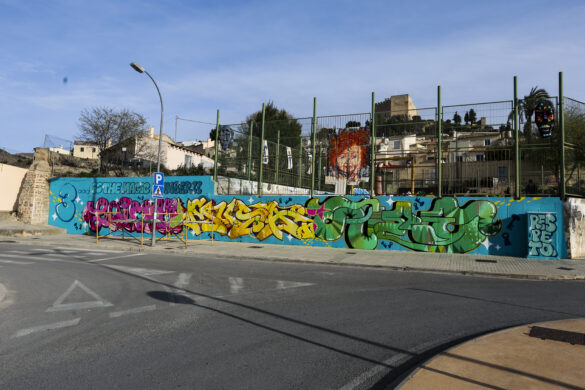 Artenbitrir 2022. Pintura. Manuel R. Sala (@olovideo)