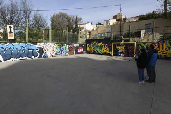 Artenbitrir 2022. Pintura. Manuel R. Sala (@olovideo)