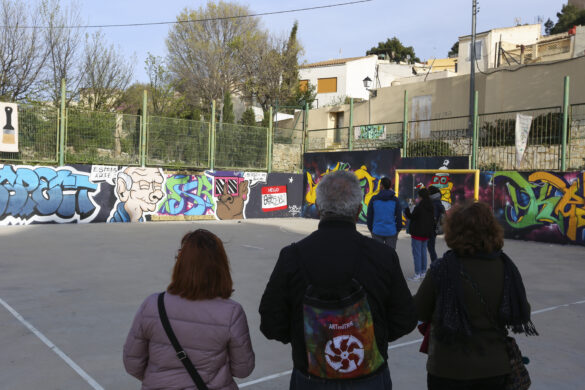 Artenbitrir 2022. Pintura. Manuel R. Sala (@olovideo)