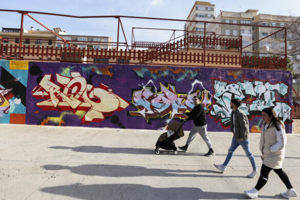 Artenbitrir 2022. Pintura. Manuel R. Sala (@olovideo)